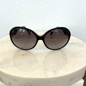 Emilio Pucci | Black Large Frame Sunglasses